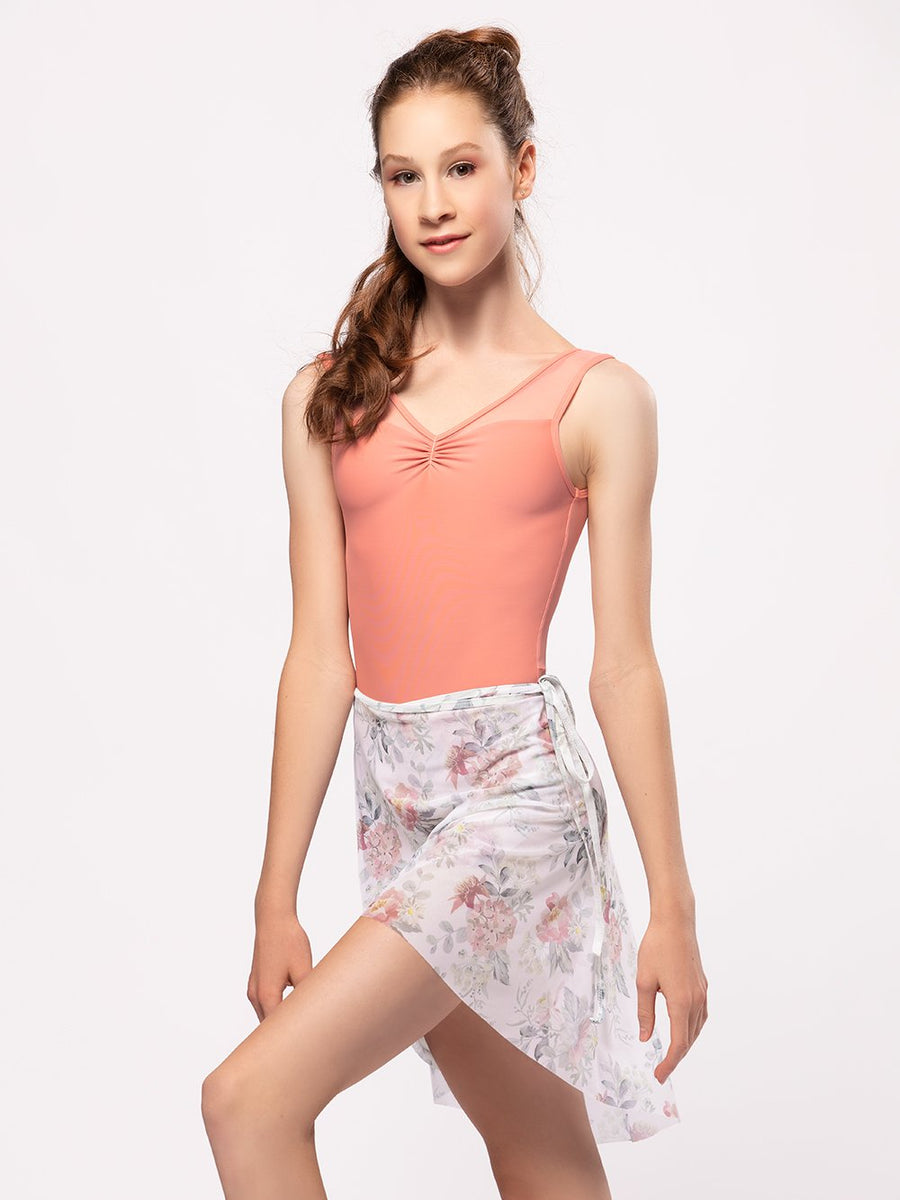 Vienna Mid High-Low Wrap Skirt Kids