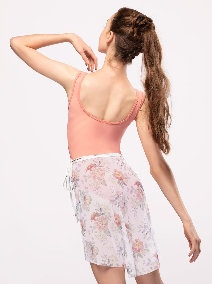Vienna Mid High-Low Wrap Skirt Kids