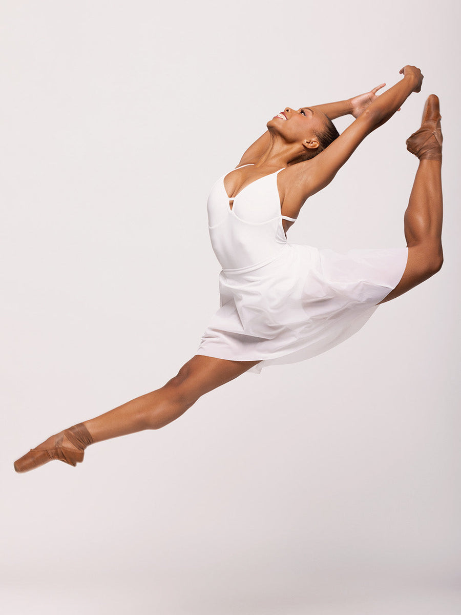 Rachel Kids White Leotard RTW