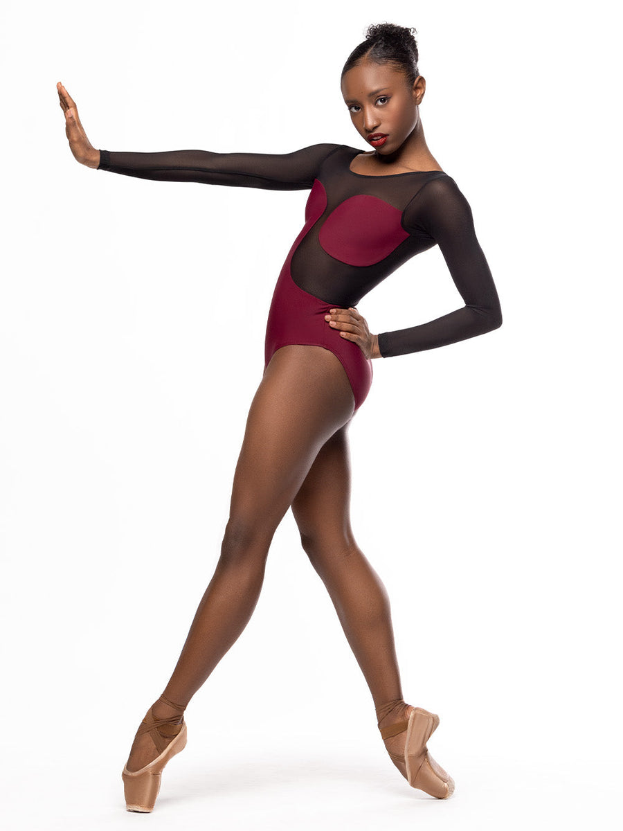 Luna Leotard Wine RTW