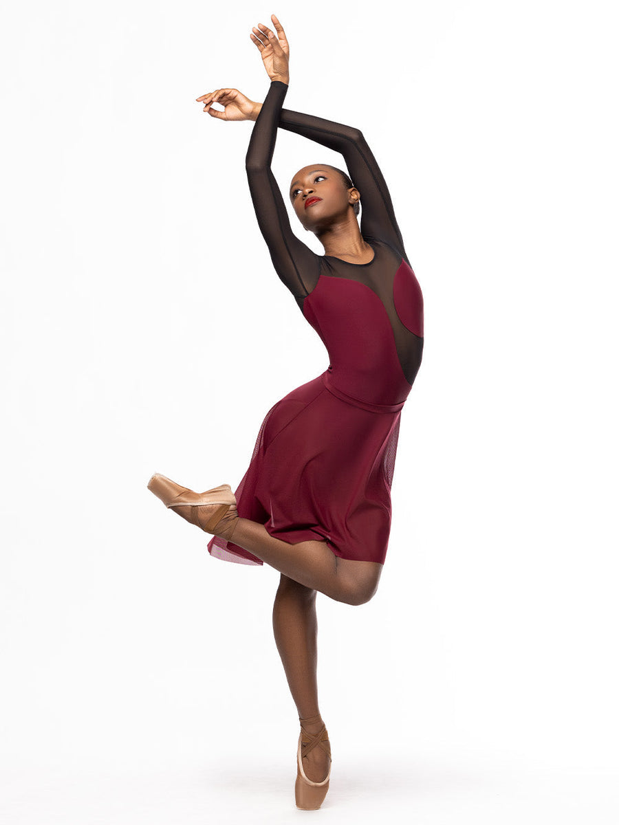 Luna Leotard Wine RTW