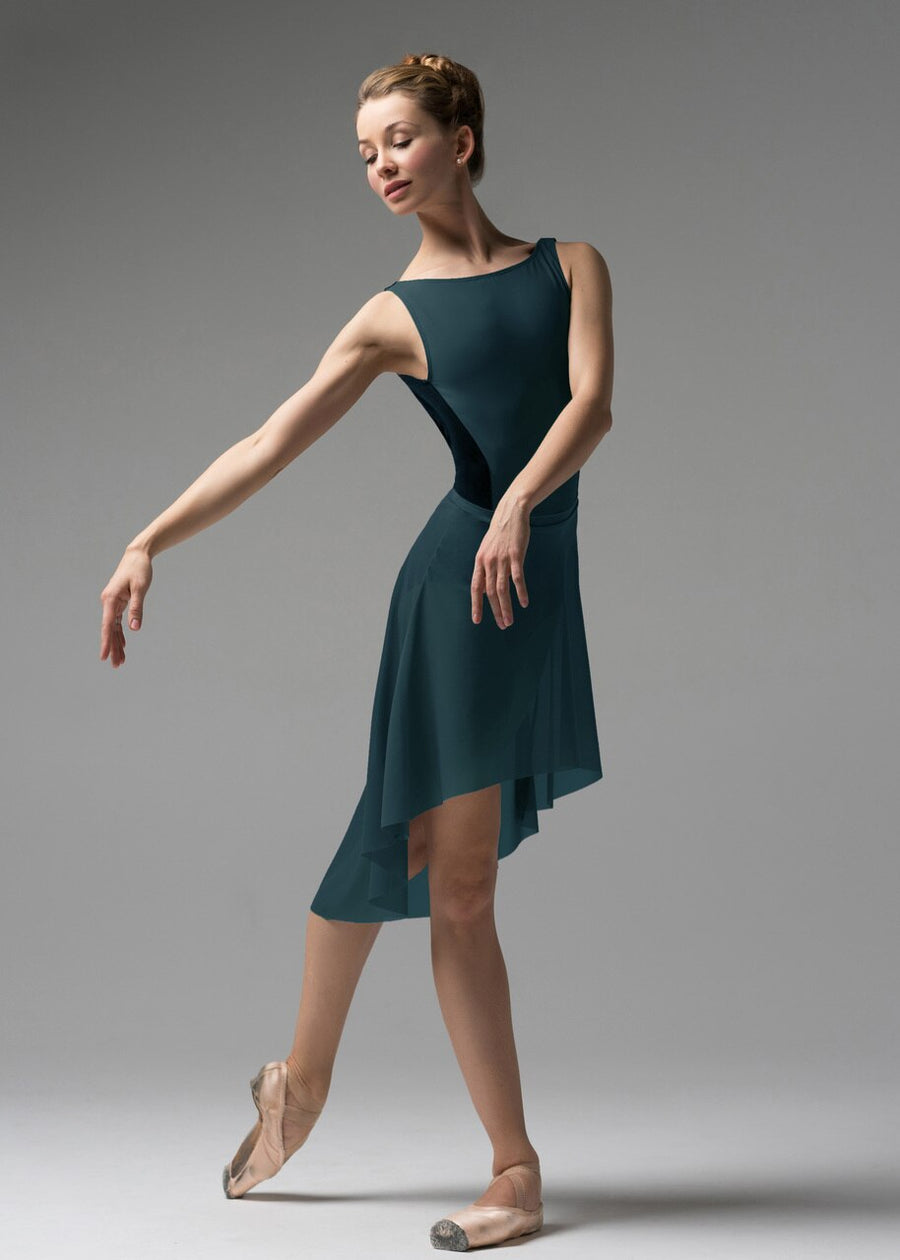 Allison Lagoon Velvet Leotard RTW